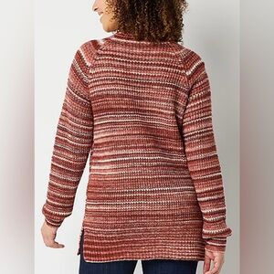 Womens Crew Neck Long Sleeve Pullover Sweater